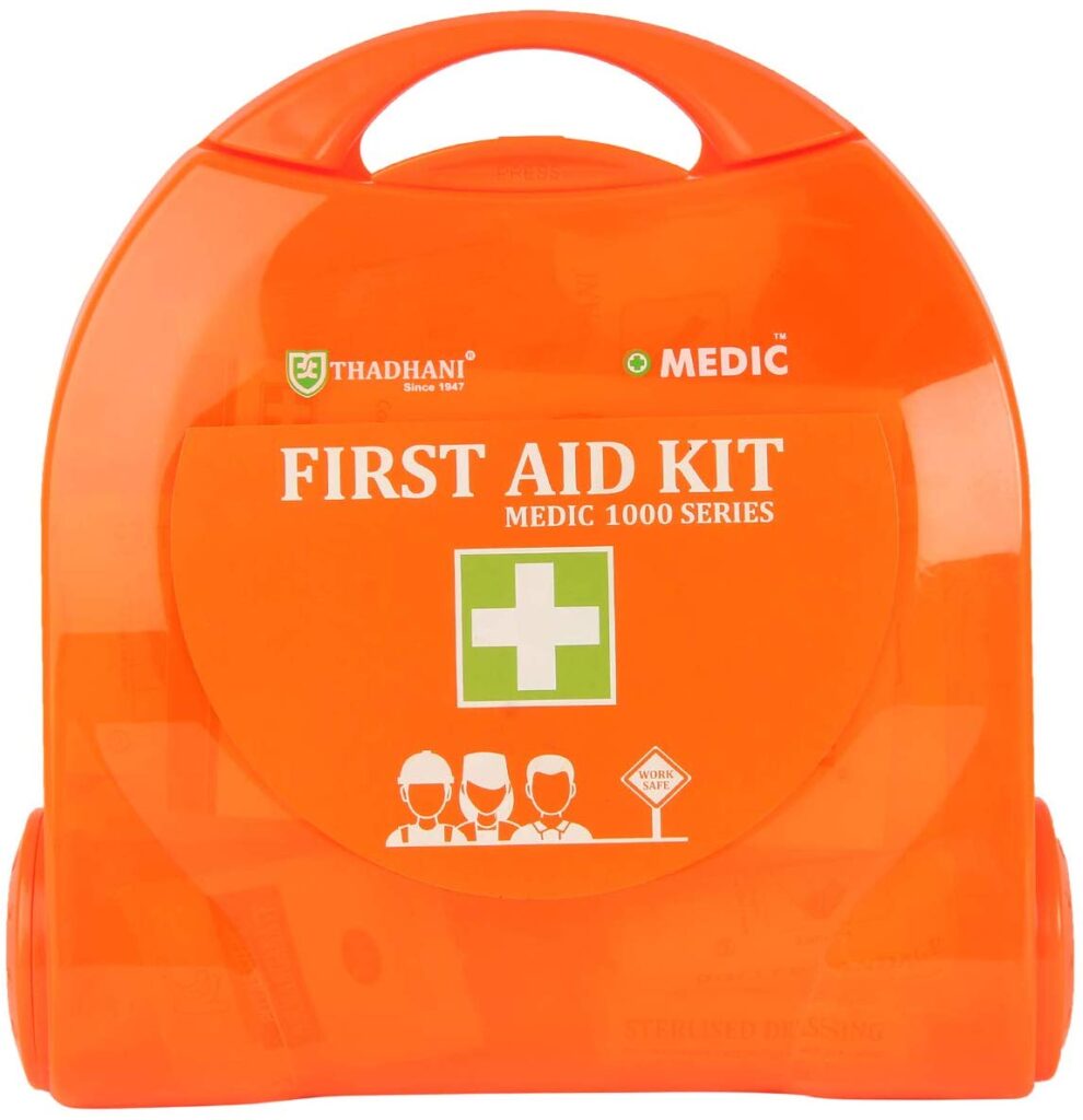 THADHANI First Aid Kit MEDIC 1000 NEW SERIES Stamp Bridge Technologies