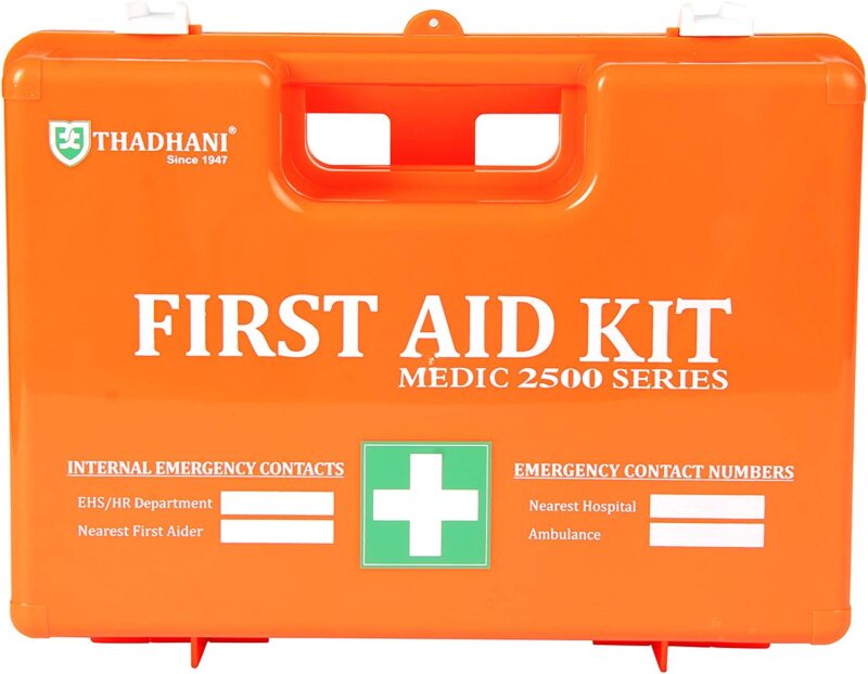 THADHANI First Aid Kit – MEDIC 2500 SERIES – Stamp Bridge Technologies