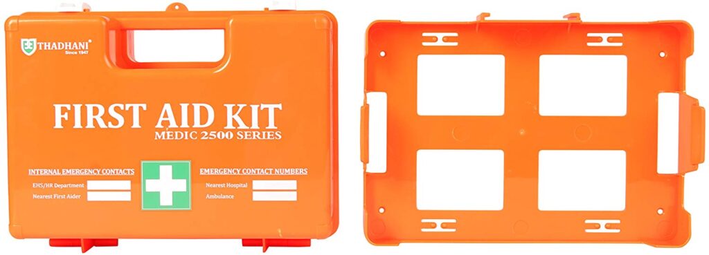 Thadhani First Aid Kit Medic 2500 Series Stamp Bridge Technologies